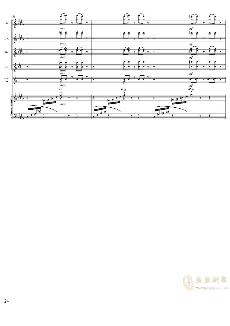 柴可夫斯基曲简谱_柴可夫斯基船歌简谱