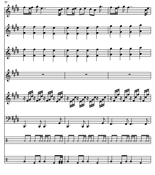 天煞孤星曲谱_天煞孤星图片(3)