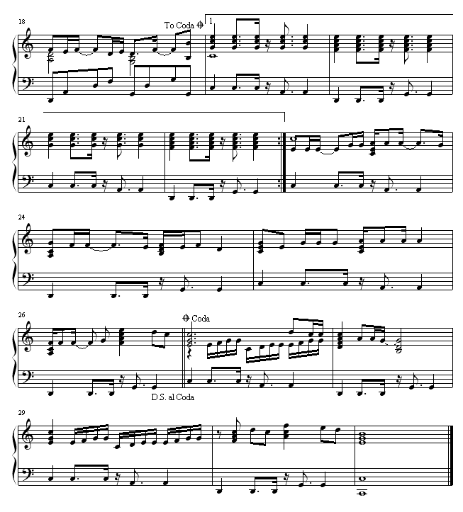 茫歌曲谱子_茫谱子简谱(3)
