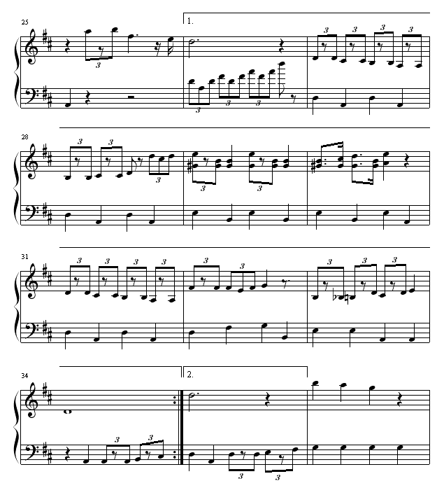 叮当猫简谱_钢琴启蒙小曲 86 机器猫