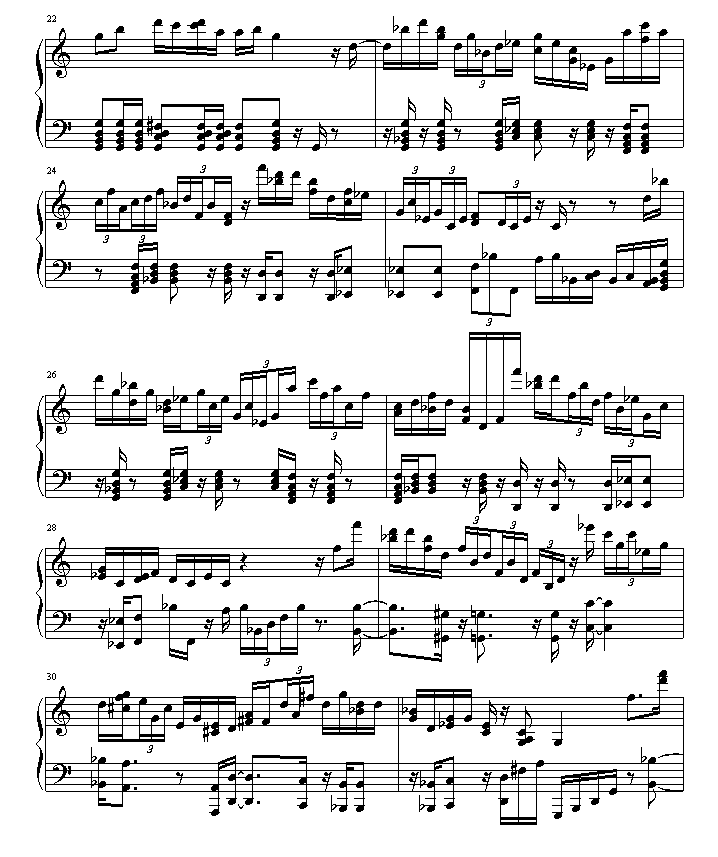 吉他谱 第4页
