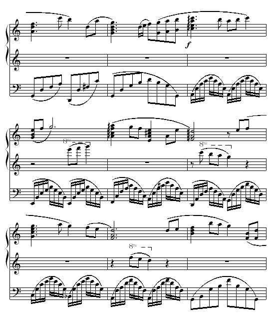 钢琴曲谱在水一方_在水一方钢琴伴奏曲谱(4)