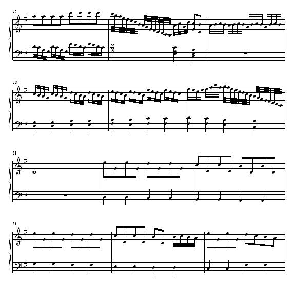 西季歌曲谱