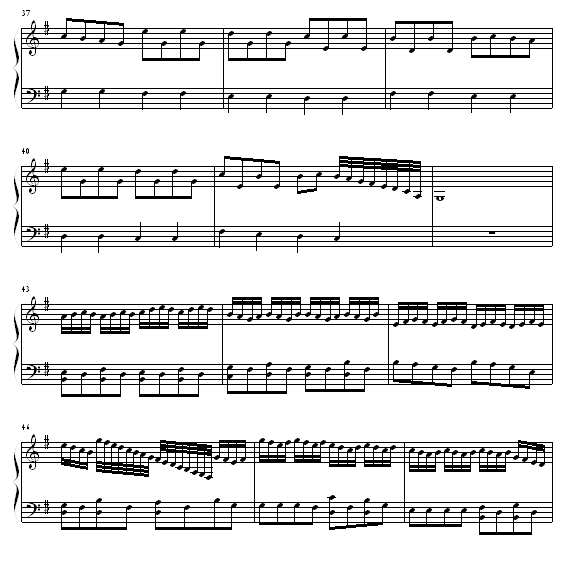 西季歌曲谱