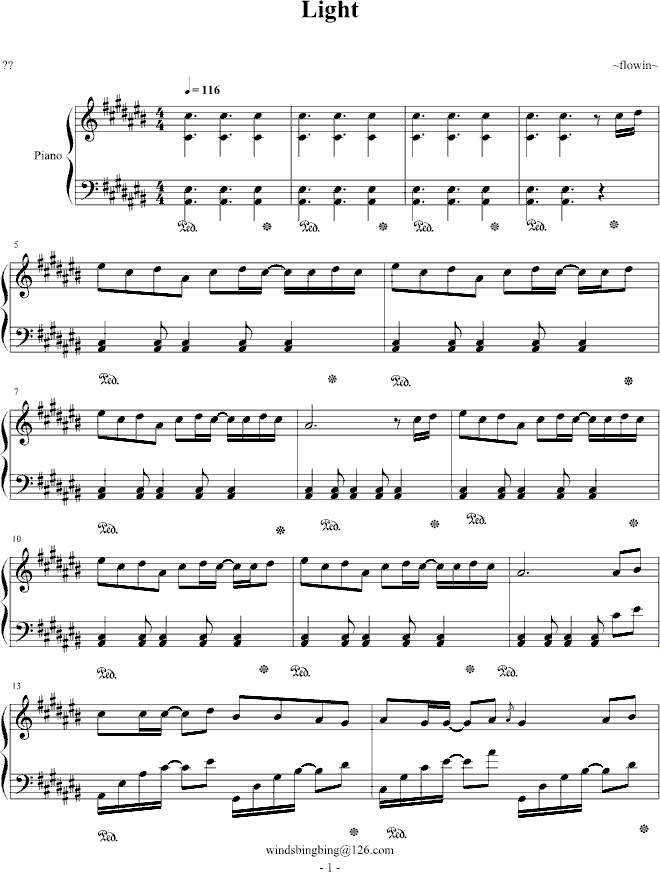 Light Light钢琴谱 Light 钢琴谱 Light钢琴谱大全 虫虫钢琴谱下载 Www Gangqinpu Com Light Light钢琴谱 Light 钢琴谱 Light钢琴谱大全 虫虫钢琴谱下载 Www Gangqinpu Com
