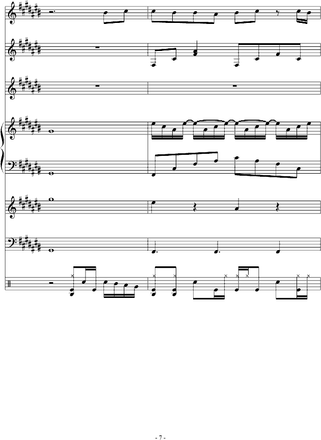 【fall】,【fall】钢琴谱,【fall】-钢琴谱,【fall】钢琴谱大全,虫虫
