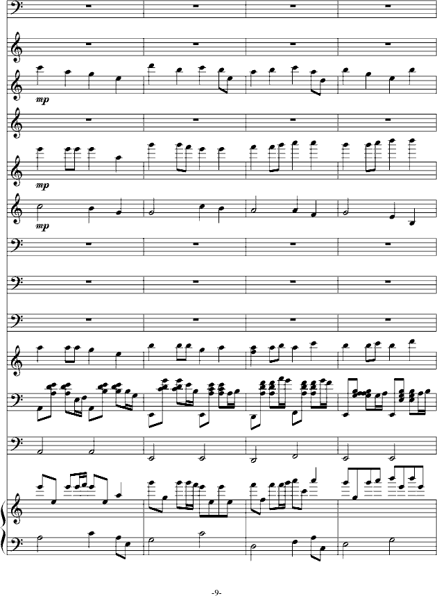 坠落,坠落钢琴谱,坠落-钢琴谱,坠落钢琴谱大全,虫虫钢琴谱下载-www.