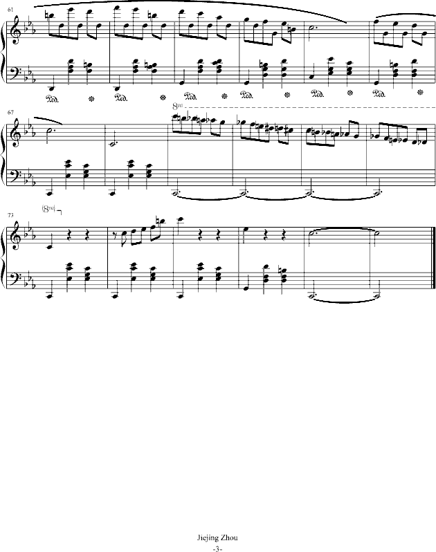 简单爵士音乐钢琴曲谱_钢琴简单曲谱(2)