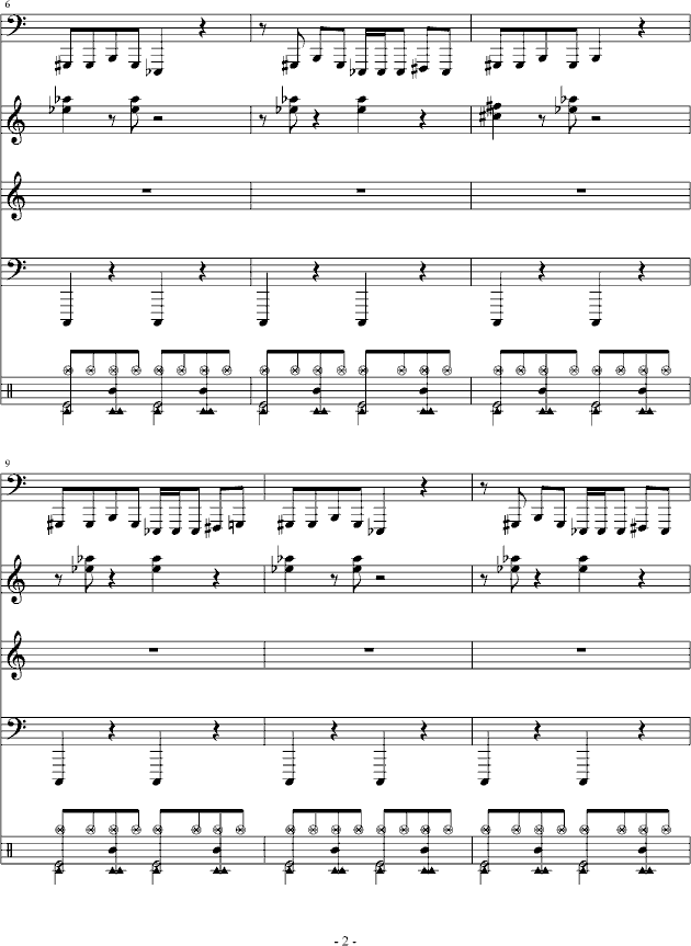 艾里甫与赛乃姆唱曲谱(5)