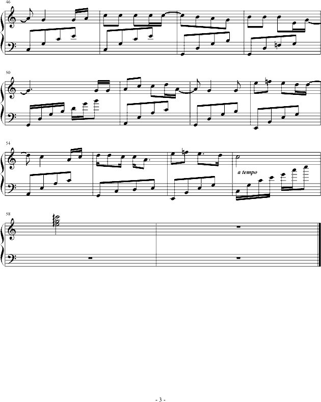 无奈曲谱钮大可_陶笛曲谱12孔(2)