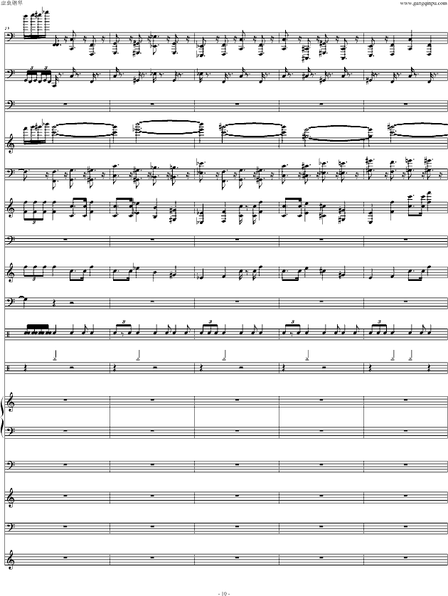 指姆琴简谱_姆指琴乐谱