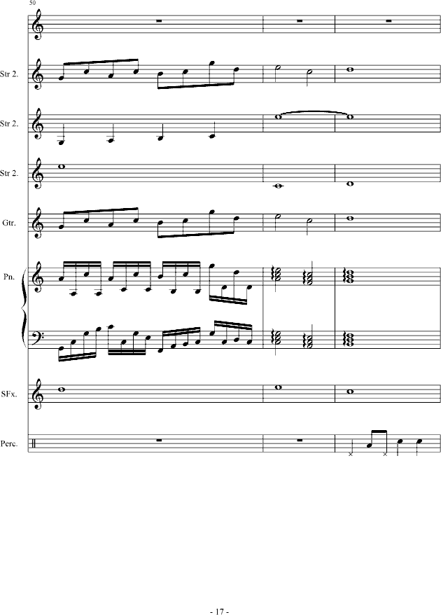 贩卖日落歌曲前奏曲谱_贩卖日落(2)