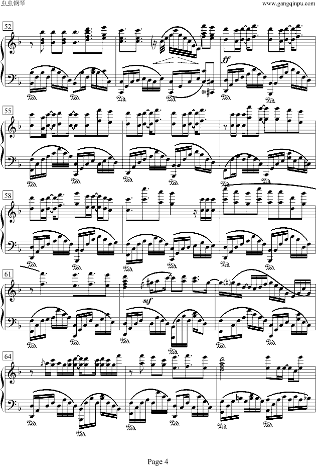 >>够爱(完美钢琴演奏版)
