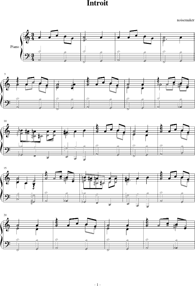 intro简谱_intro钢琴数字简谱(3)