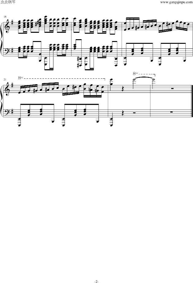 写歌曲谱_钢琴简单曲谱(2)