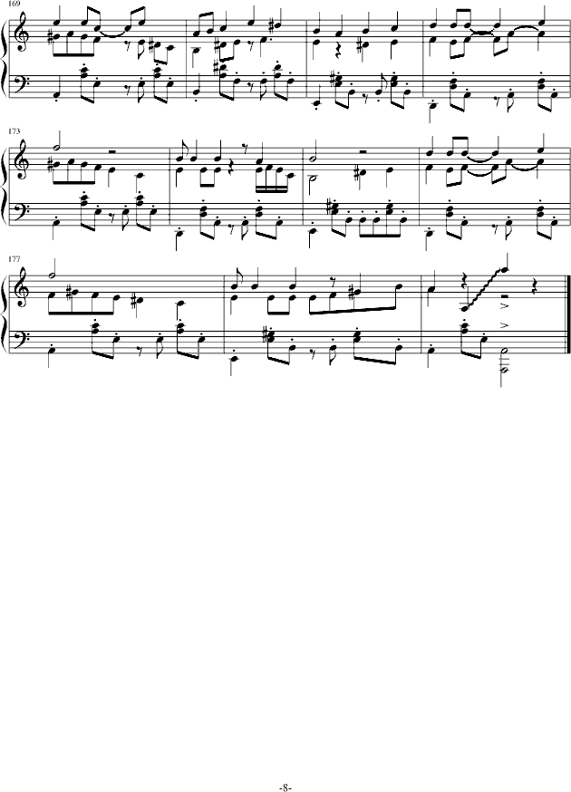 诡异的法老-钢琴谱(钢琴曲)-g小调瓶子-虫虫钢琴谱免费下载