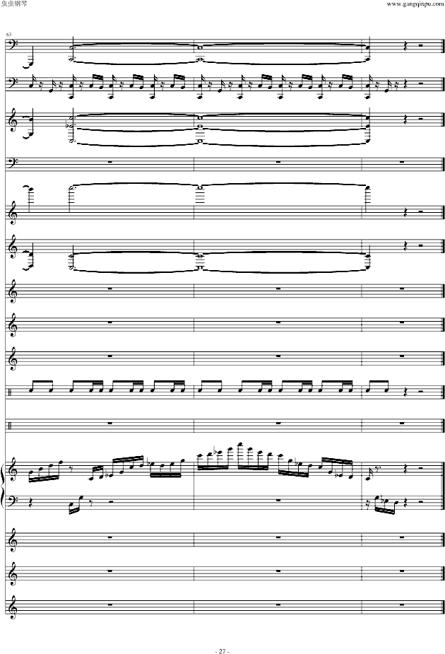 指姆琴简谱_姆指琴乐谱(2)