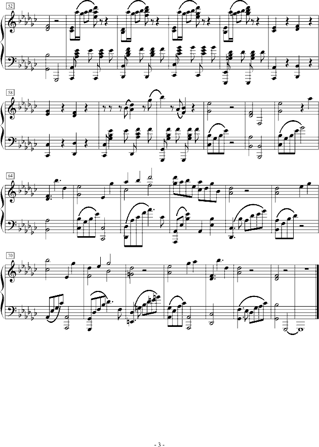 湘月情歌,湘月情歌钢琴谱,湘月情歌调钢琴谱,湘月情歌钢琴谱大全,虫虫
