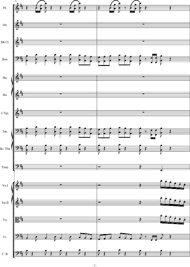 卡农:僵尸进行曲钢琴谱-105****8-虫虫钢琴