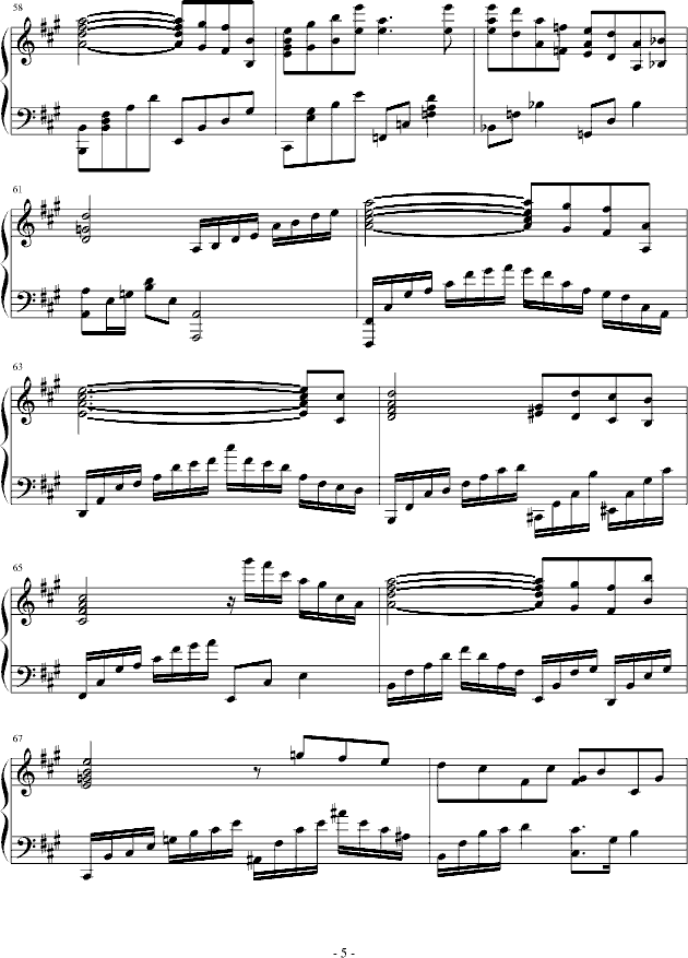 遥远的你钢琴简谱_遥远的旅途钢琴简谱(3)