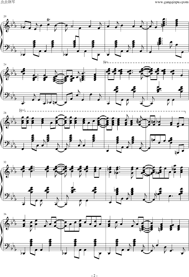 blue bossa 爵士 钢琴独奏钢琴谱-thisisit2009-虫虫钢琴