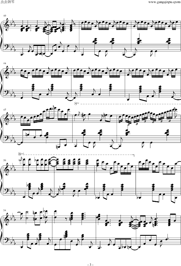 blue bossa 爵士 钢琴独奏钢琴谱-thisisit2009-虫虫钢琴