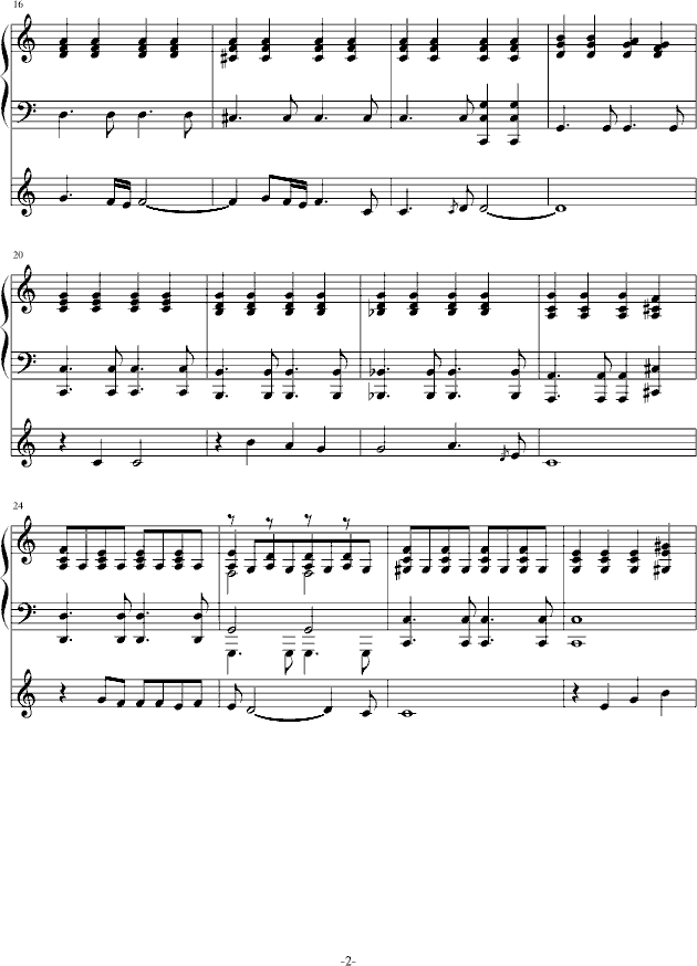 陶笛曲谱视频_陶笛曲谱12孔(3)
