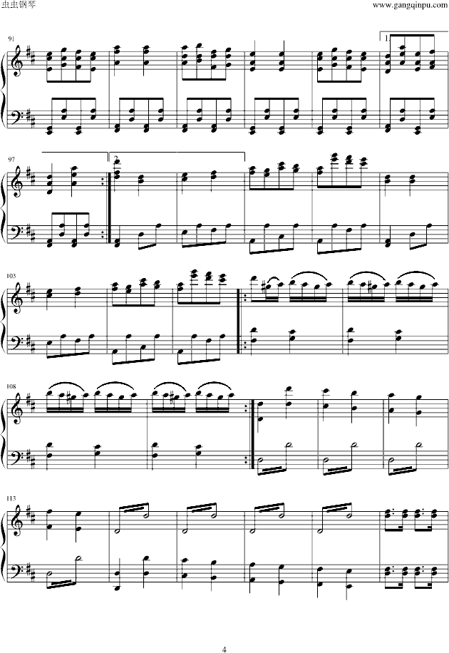 天堂歌曲前奏曲谱_天堂图片一路走好(5)