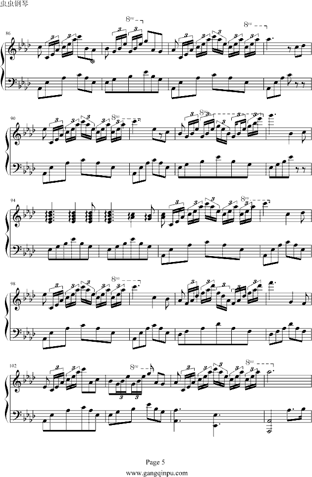 甜蜜暴击简谱_儿歌简谱(3)