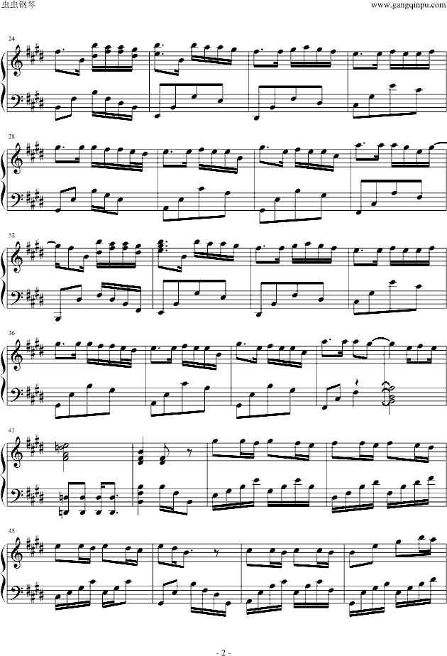 钢琴喜悦曲谱_钢琴简单曲谱(2)