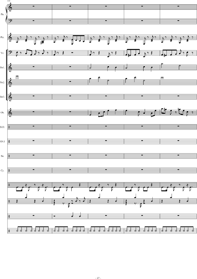 植物大战僵尸白天grasswalk总谱