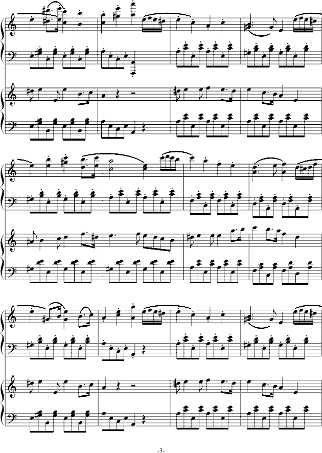 >>小嬉游曲(双钢琴)