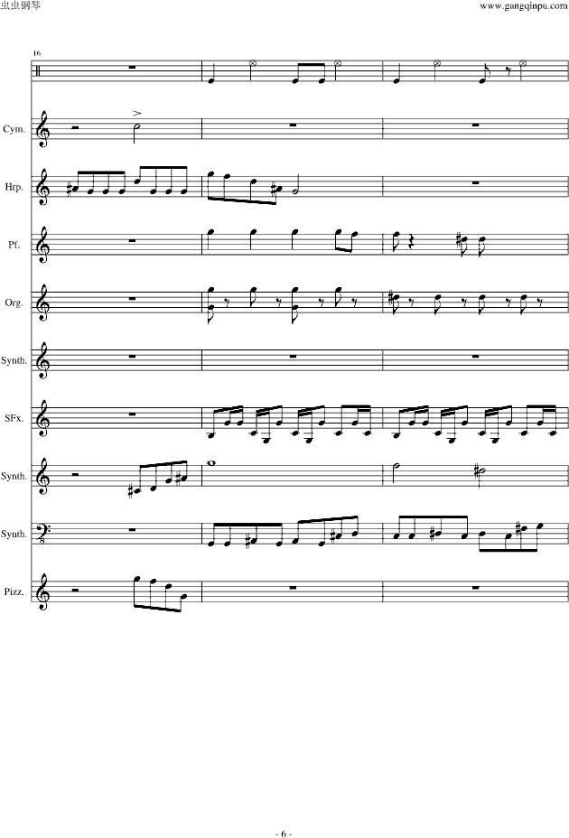 植物大战僵尸主菜单crazydave总谱