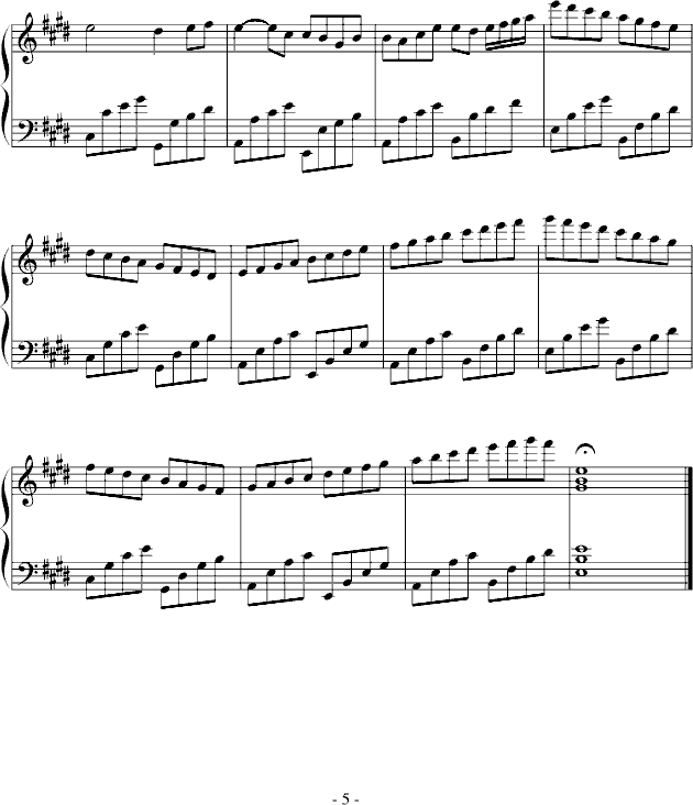 蓝钢琴曲谱_钢琴简单曲谱(2)