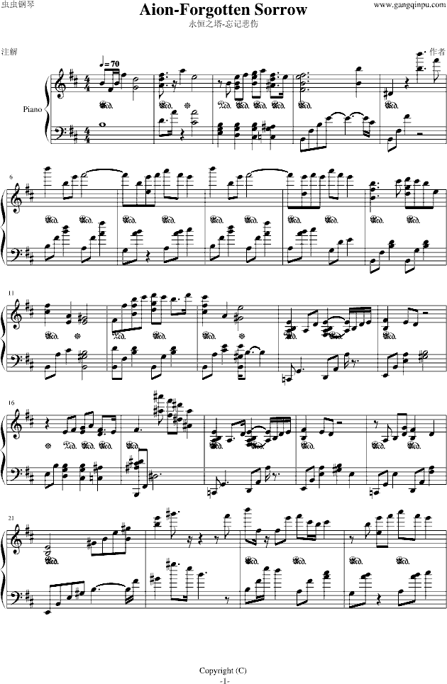 悲戚曲谱_钢琴简单曲谱(3)