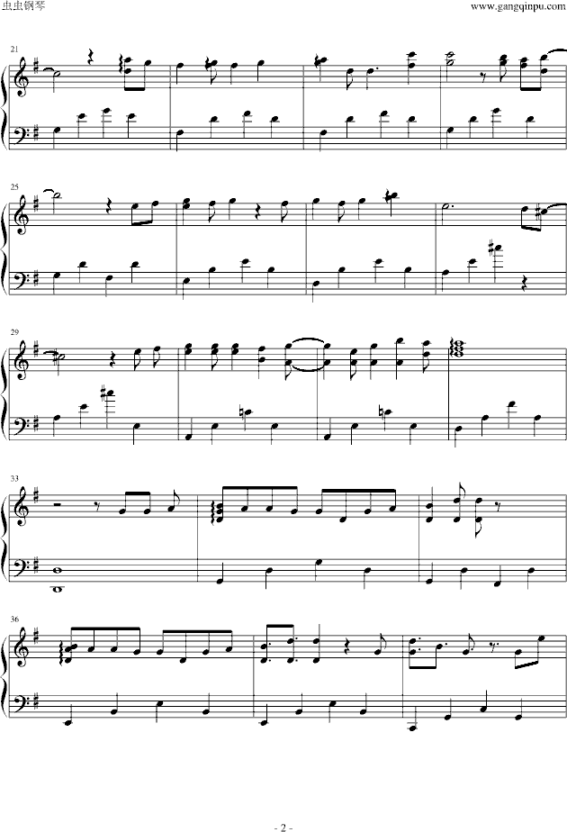 苦茶,苦茶钢琴谱,苦茶x调钢琴谱,苦茶钢琴谱大全,虫虫钢琴谱下载-www.