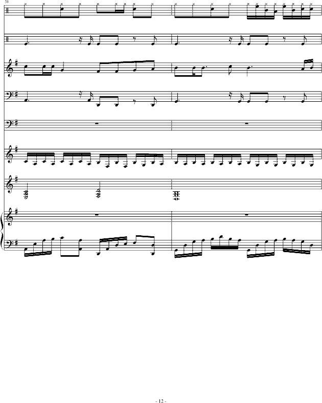x档案曲谱_钢琴简单曲谱