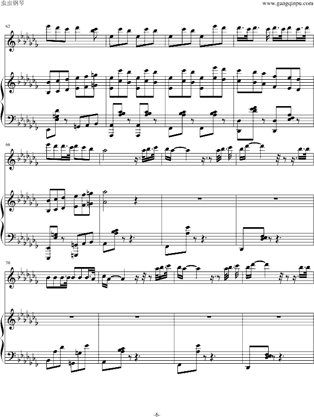 疯子,疯子钢琴谱,疯子cb调钢琴谱,疯子钢琴谱大全,虫虫钢琴谱下载-www