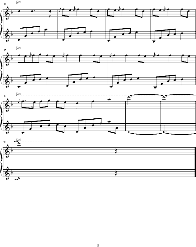 线的曲谱_钢琴简单曲谱(3)