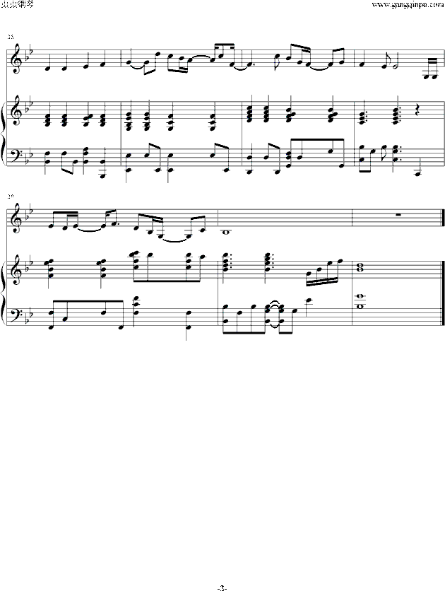 巴拉拉小贺朝钢琴曲谱简易版_巴啦啦小贺朝(5)