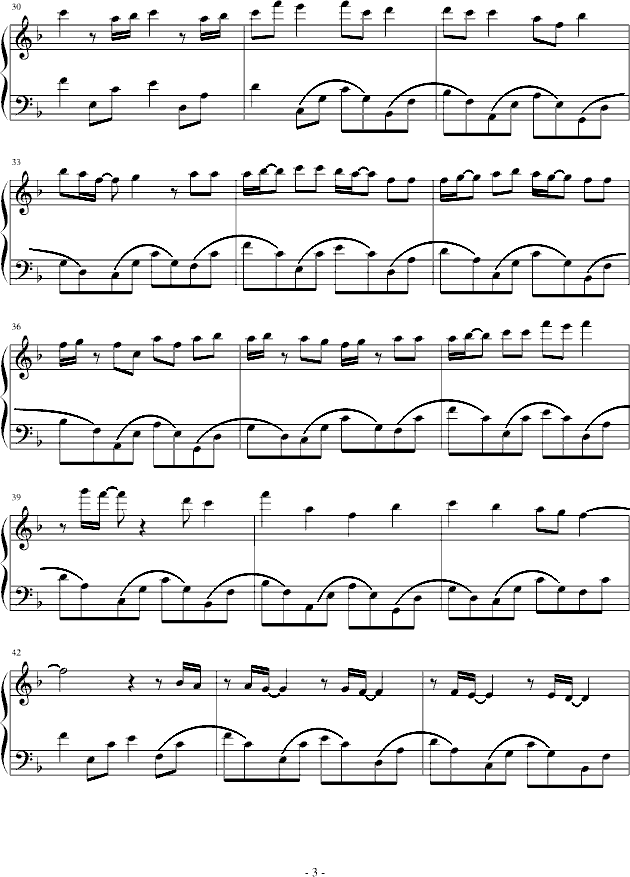 良人挚友曲谱_陶笛曲谱12孔(2)