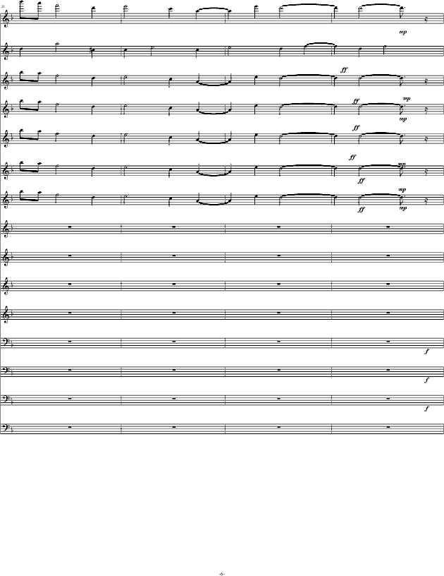 davy jones(加勒比海盗)钢琴谱-快乐小陆鹿-虫虫钢琴