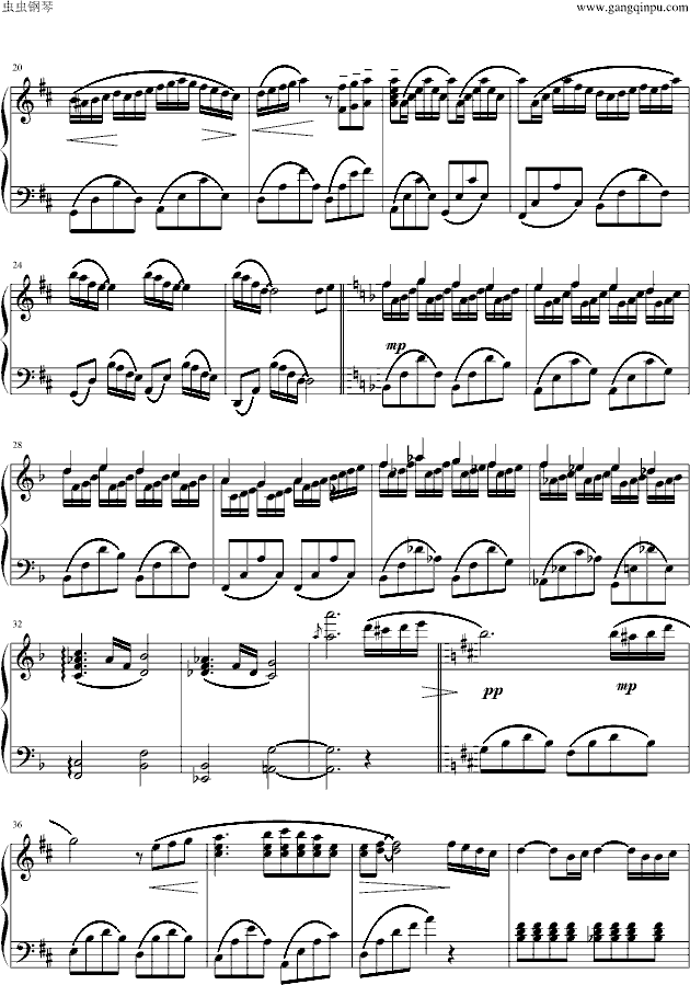 久石让《spring》原谱钢琴谱-lef-虫虫钢琴