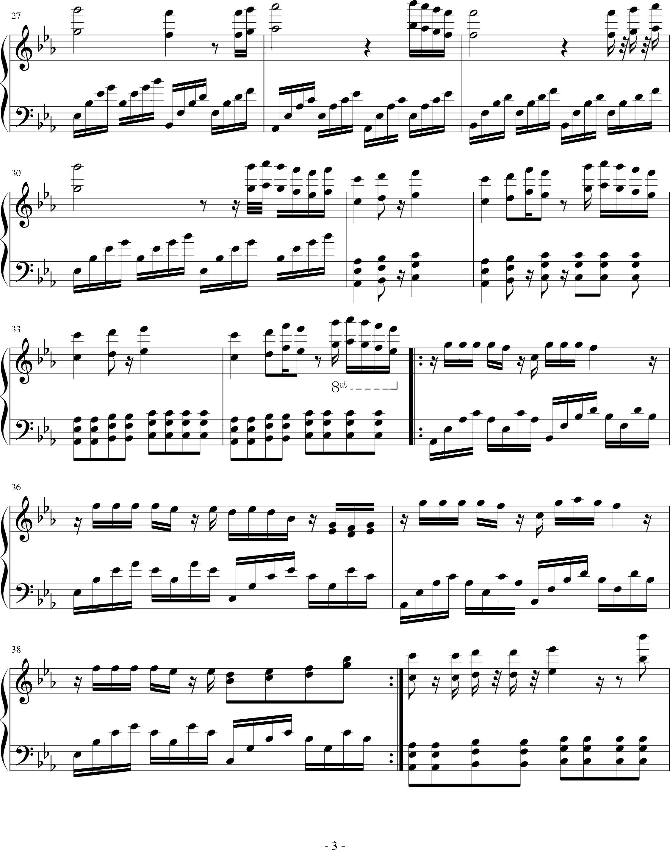大力水手曲谱_大力水手图片(2)