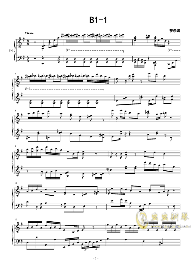 零曲谱_钢琴简单曲谱