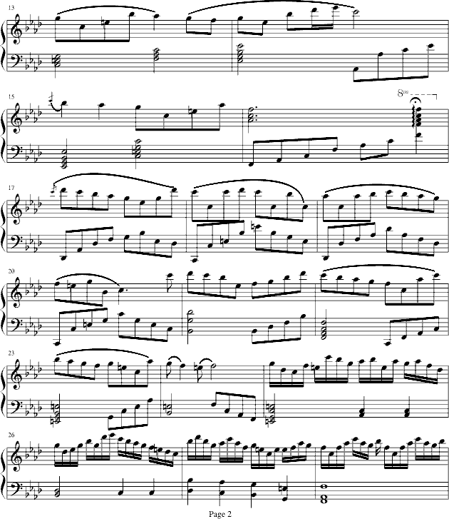 采槟榔钢琴曲谱_钢琴简单曲谱(2)