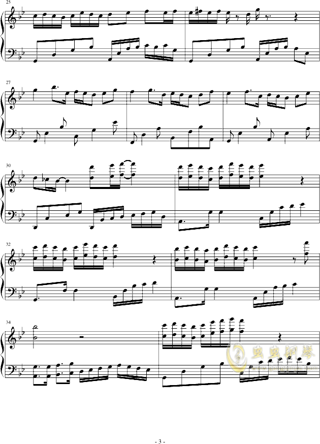 默钢琴曲谱_默曲谱(2)