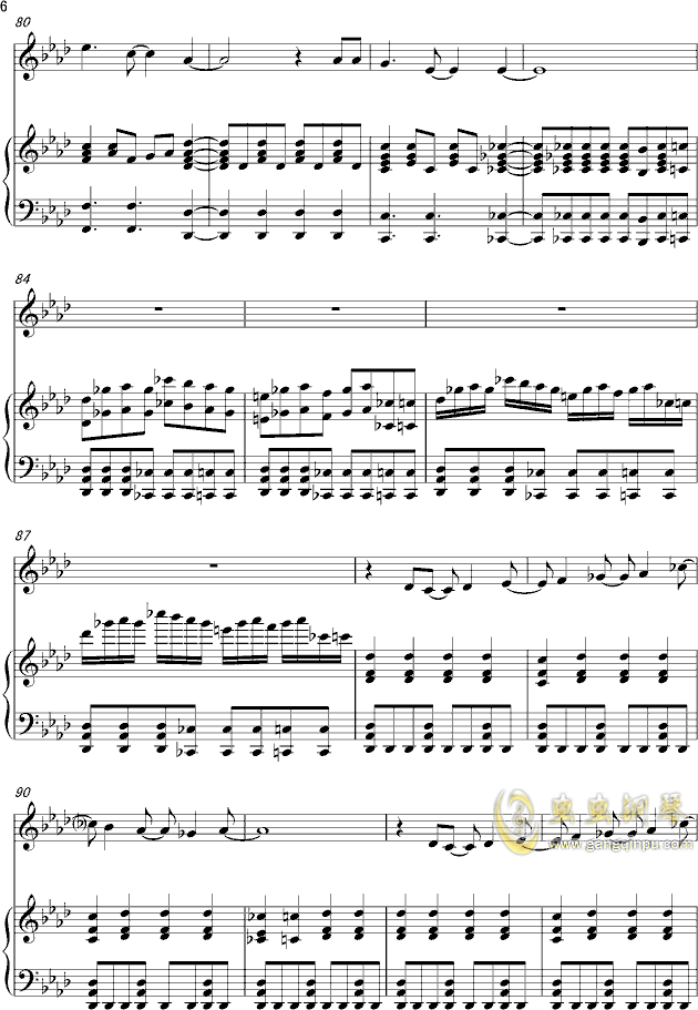 let it go 钢琴伴奏
