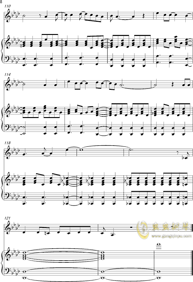 let it go 钢琴伴奏