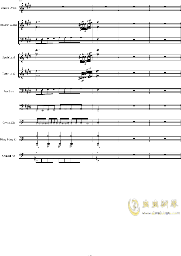 八音调简谱_七个音调的数字简谱(2)